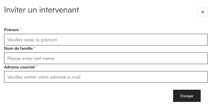 Ajout de notes par quart de travail